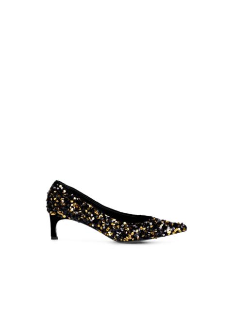 ROTATE sequin-embellished pumps