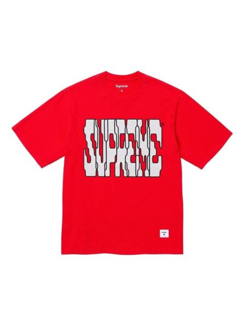 Supreme FW23 Week8 Digi T-shirt 'Red' SUP-FW23-151