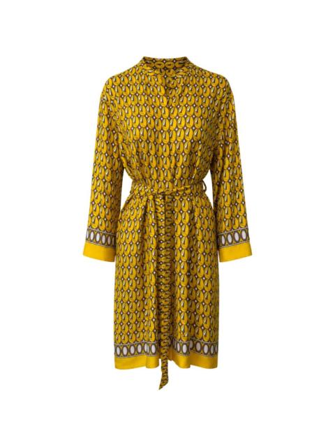 Max Mara geometric-print mini dress