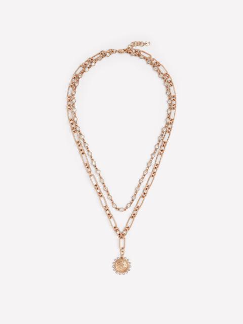 BODEN Metal Jewel Delicate Necklace-Gold