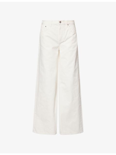 TWP Tiny Dancer Wide-Leg Denim Jeans