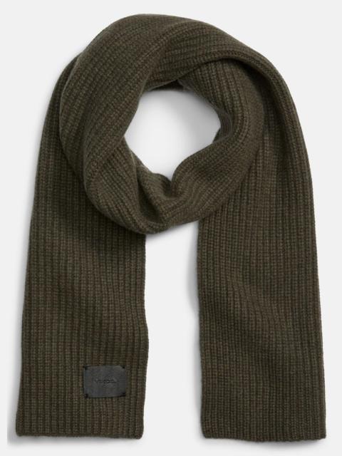 Vince Cashmere Shaker-Stitch Scarf