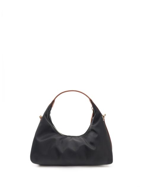 Elleme Le Nylon Mini Nylon/Leather Trimming Black/Cognac
