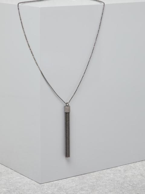Brunello Cucinelli Precious tassel necklace in Sterling Silver