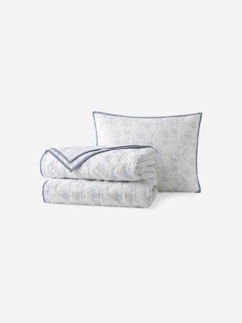 UGG ® Botanic Quilt Set T/TXL in Snow/Lilac Hint
