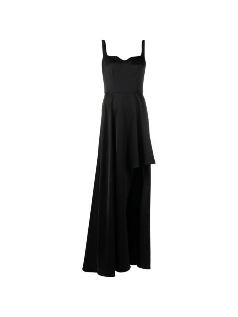 asymmetric maxi dress