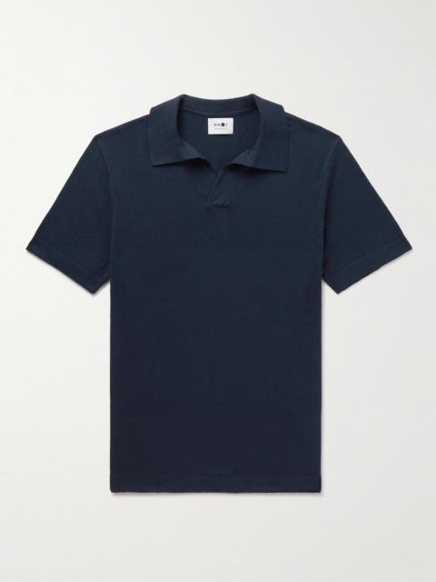 NN07 Ryan 6311 Cotton and Linen-Blend Polo Shirt