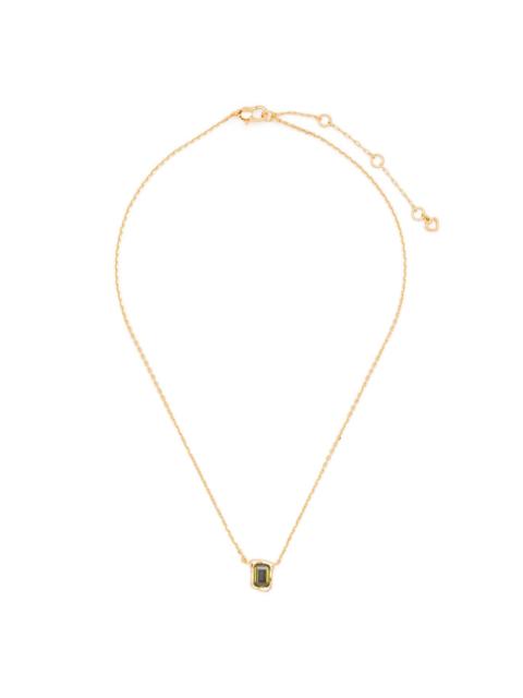 kate spade Molten glass-pendant necklace