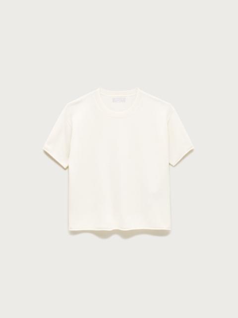 J.CREW Rolled cashmere relaxed sweater-tee