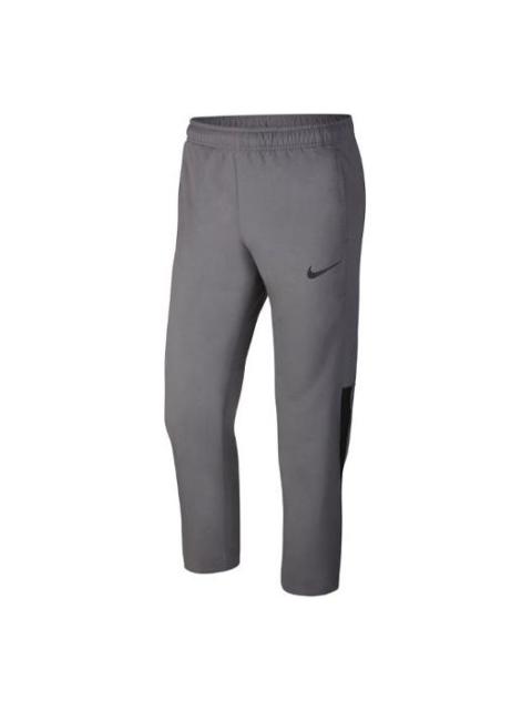 Nike DRI-FIT Quick Dry Training Sports Long Pants Gray 927381-036