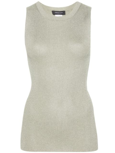 FABIANA FILIPPI ribbed-knit tank top