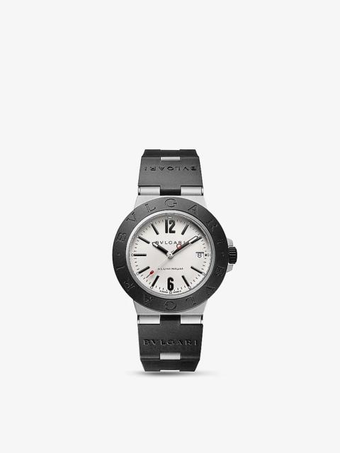 Aluminium titanium automatic watch