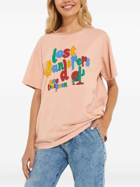 ONE TEASPOON round-neck printed T-shirt