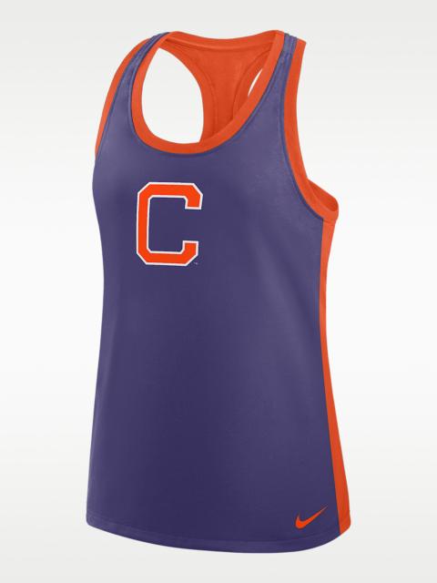 Nike Clemson Women's Nike Dri-FIT College Racerback Tank Top