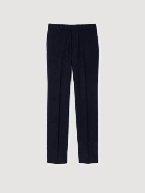 Sandro WOOL SUIT TROUSERS