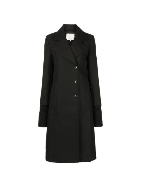 3.1 Phillip Lim notched-collar double-breasted coat