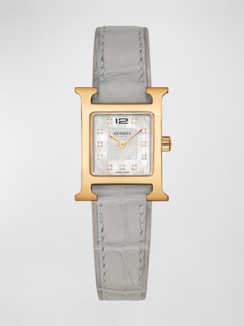 Hermès Heure H Watch, Mini Model, 21 mm