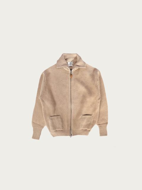 HERILL Golden Cashmere Drivers Knit - Natural