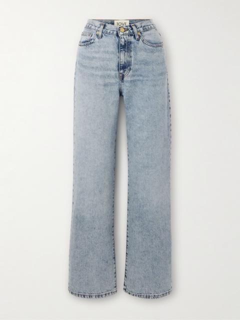 TOVE Sofie Recycled Mid-rise Straight-leg Jeans