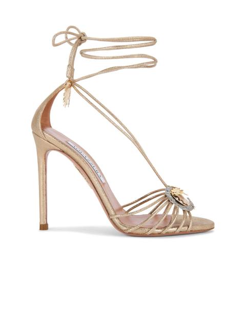 AQUAZZURA Night Stars Nappa 105 Sandal
