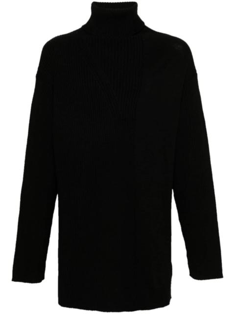 Yohji Yamamoto ribbed-knit sweater