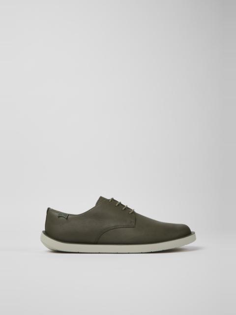 CAMPERLAB Green leather shoes for men