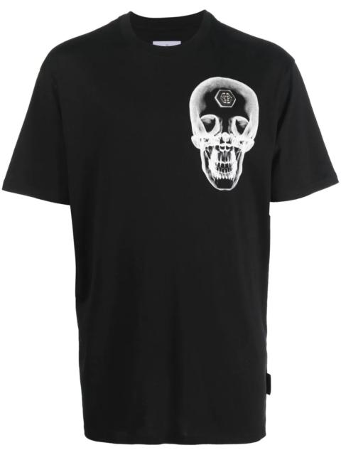 skull-print short-sleeve T-shirt