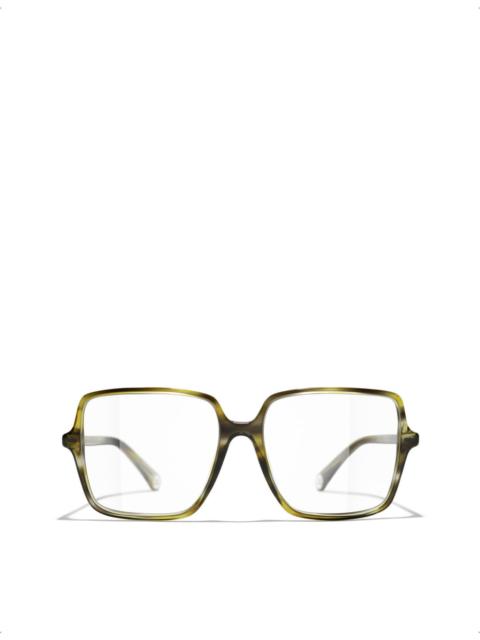 CHANEL Square Eyeglasses