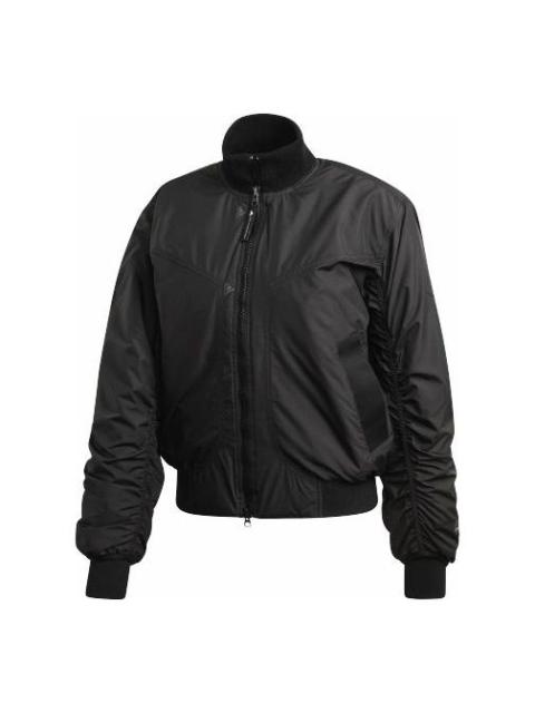 adidas Bomber Jkt Zipper Sports aviator Jacket Black FK9678