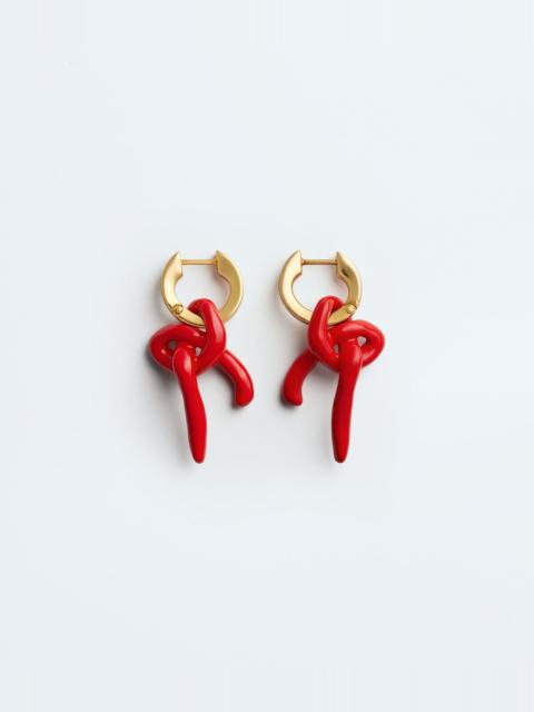 Bottega Veneta Knot Earrings