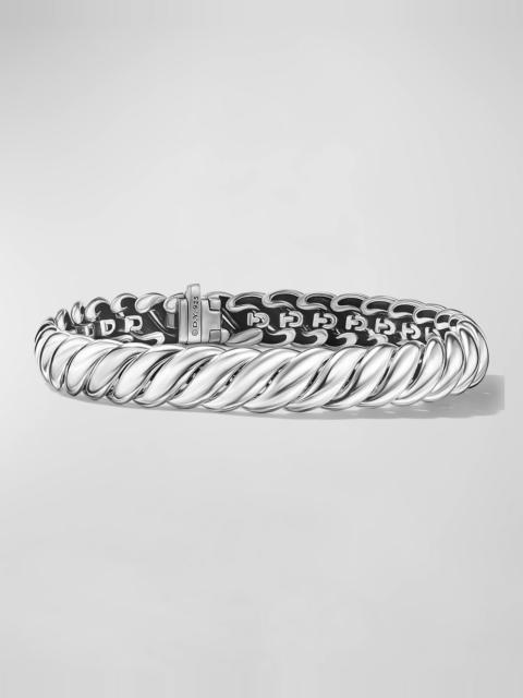 DAVID YURMAN Sculpted Cable Bracelet in Silver, 8.5mm