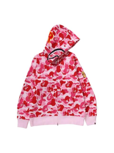 A BATHING APE® A Bathing Ape ABC Camo 2nd Shark Full Zip Hoodie 'Pink' 1M30-115-008-PNK