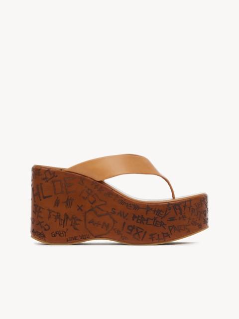 Chloé MAXIME WEDGE SLIDE
