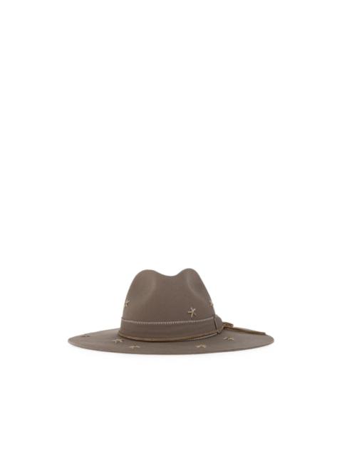 Golden Goose embroidered tassel-detail hat