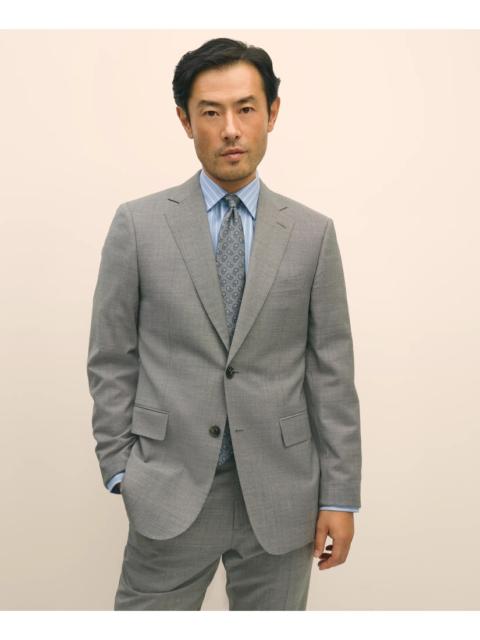Brooks Brothers Slim Fit Wool Mini Houndstooth 1818 Suit