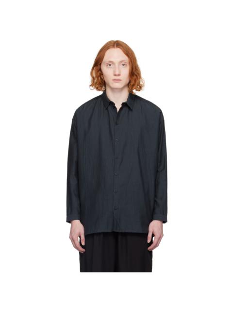 Toogood Black 'The Draughtsman' Shirt