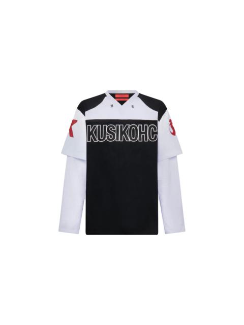 KUSIKOHC Kusikohc Baseball Long Sleeve Tee Black