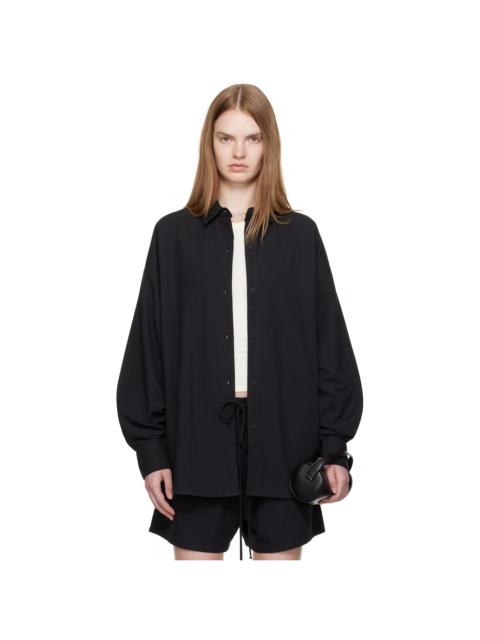 ESSENTIALS Black Relaxed Shirt