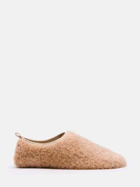 STEVE MADDEN MINO FAUX FUR TAN