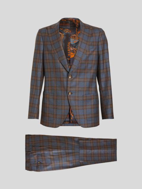 Etro CHECK TAILORED SUIT