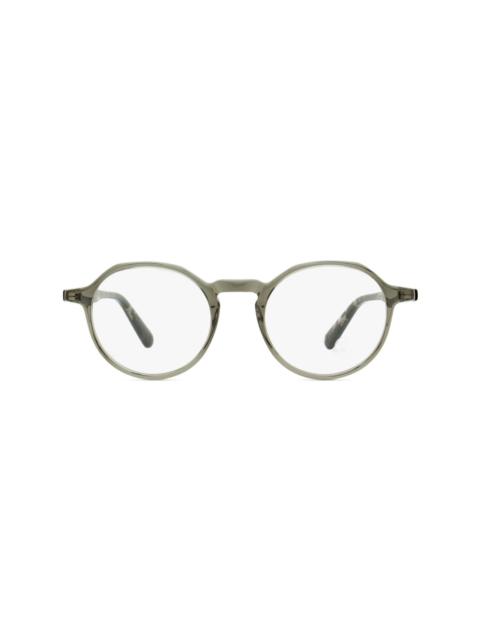 Moncler ML5120 oval-frame glasses