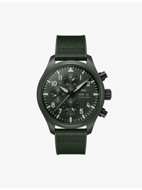 IWC Schaffhausen Pilot’s Chronograph Top-Gun Edition Ceramic Automatic Watch 44.5mm