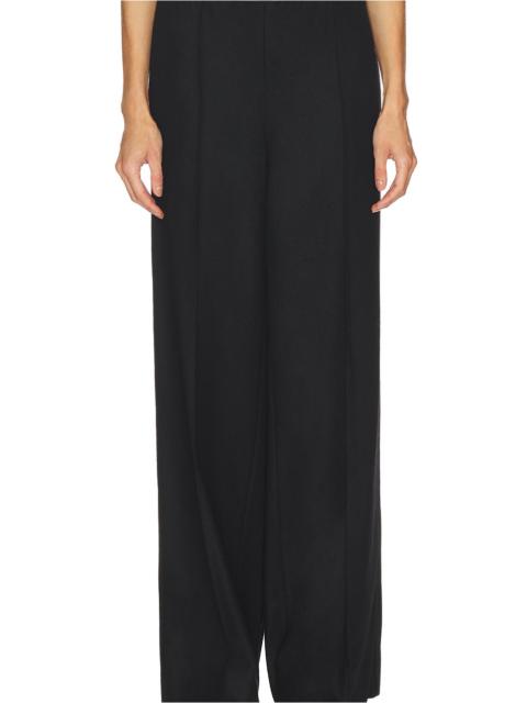 Vince Mid Rise Satin Combo Pull On Pant