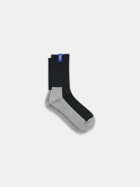 A-COLD-WALL* Dual Tone Sock Onyx