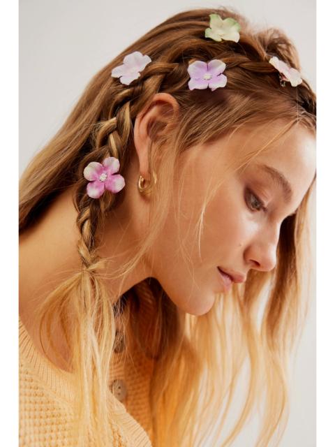 FREE PEOPLE Milas Floral Hair Clip Pack