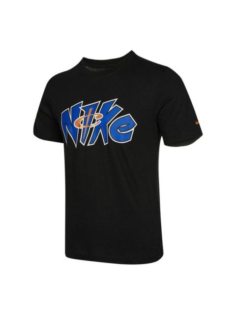 Nike Men's Nike Lil Penny Alphabet Printing Casual Sports Short Sleeve Black T-Shirt DM2444-010