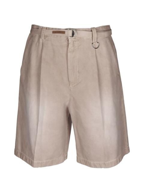 Marni belted shorts
