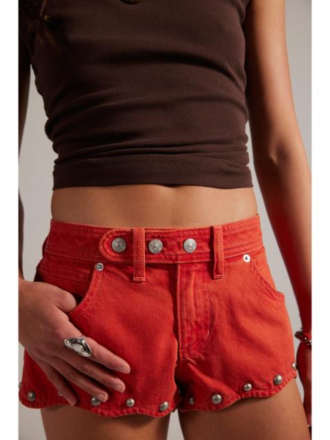 FREE PEOPLE We The Free Late Night Studded Shorts