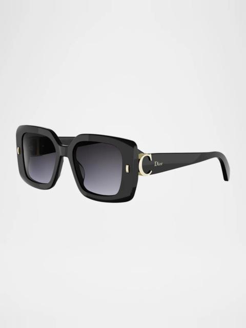 Dior Initials S2I 53MM Square Sunglasses