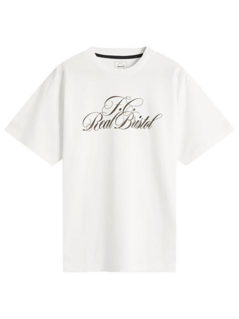 F.C. REAL BRISTOL F.C. Real Bristol Script T-Shirt